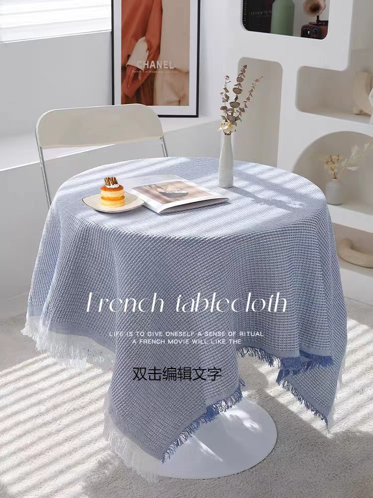 Tablecloth White Thickened Versatile Dormitory Dressing Dust-proof Photography Background Cloth Picnic Table Mat WT7