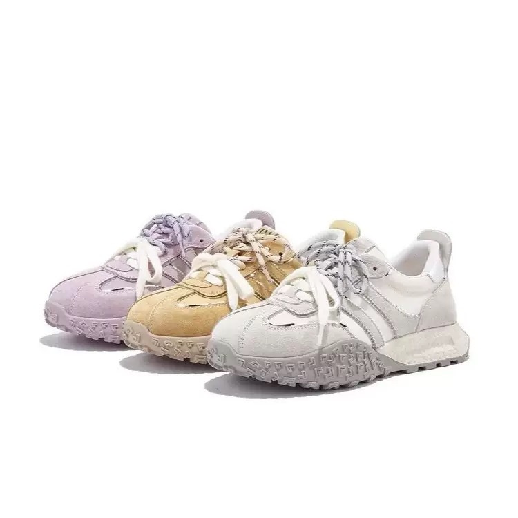 Fashionable outside platform Forrest Gump shoes women's spring and autumn new retro niche flat training shoes versatile casual sneakers2025