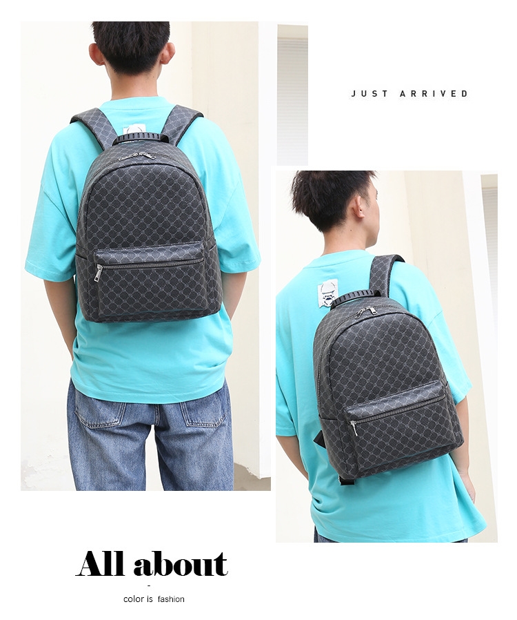 2025 new Business casual backpack for men and women student schoolbag laptop bag daily travel backpack