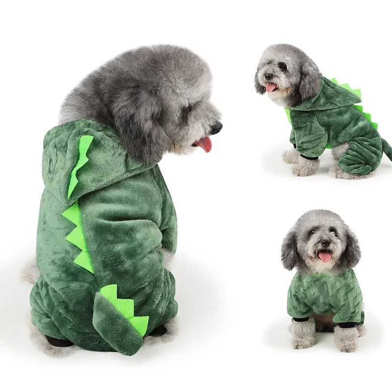 Fleece Soft Warm Pet Dog Jumpsuits Clothing for Dogs Pajamas Pet Hoodies Chihuahua Teddy Costume Ropa Perro C251030