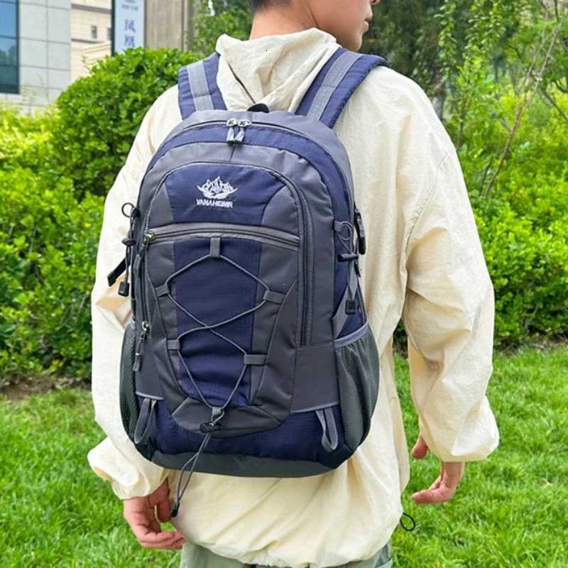 Waterproof Hiking Backpack Lightweight Outdoor Hiking Bag Large Capacity Travel Bag Hiking Cycling Backpack For Men And Women H251029