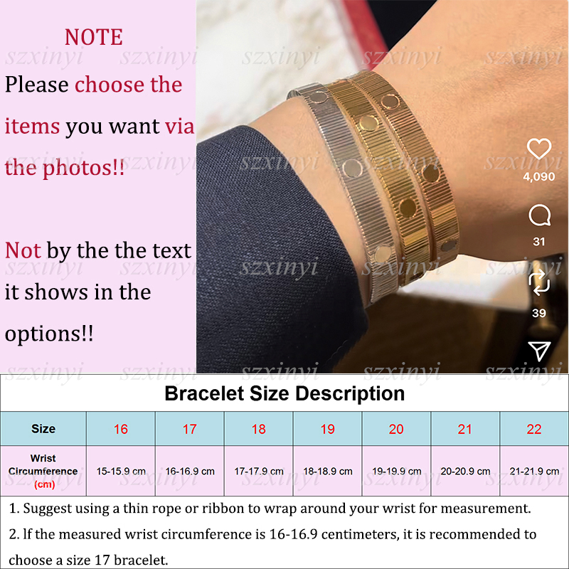 Fashion LOVE Bracelets for Women and Men Women's Bracelet with Gift Box