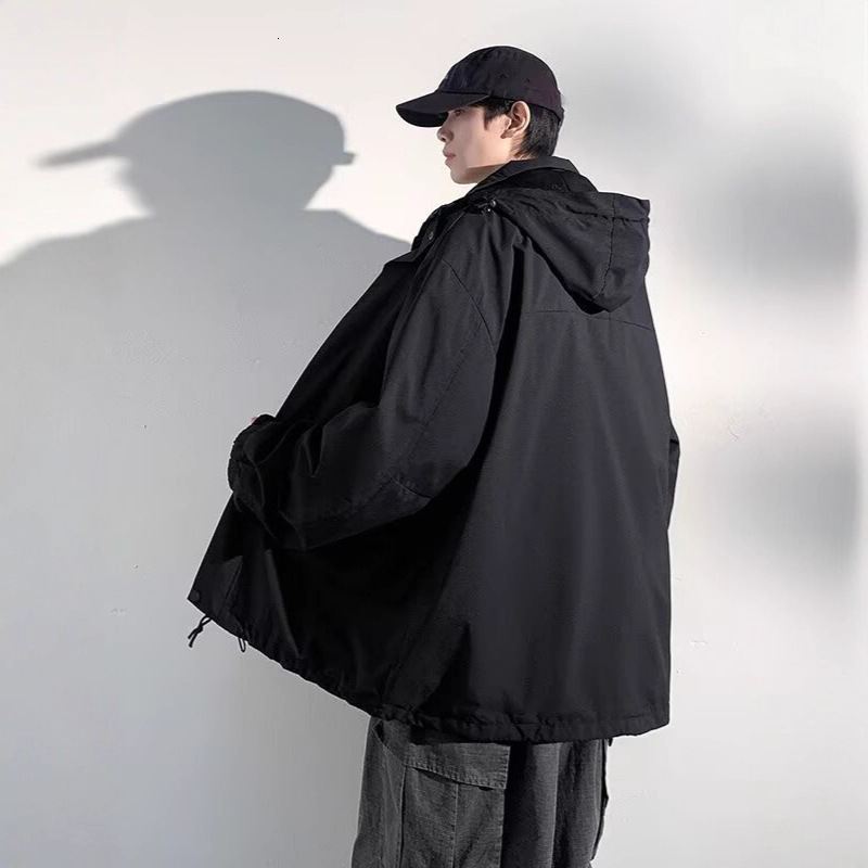 Designer Coat Trendy Outdoor Windproof Waterproof Jacket Men Spring Autumn Casual American Style Sports Hooded Hiking Jacket