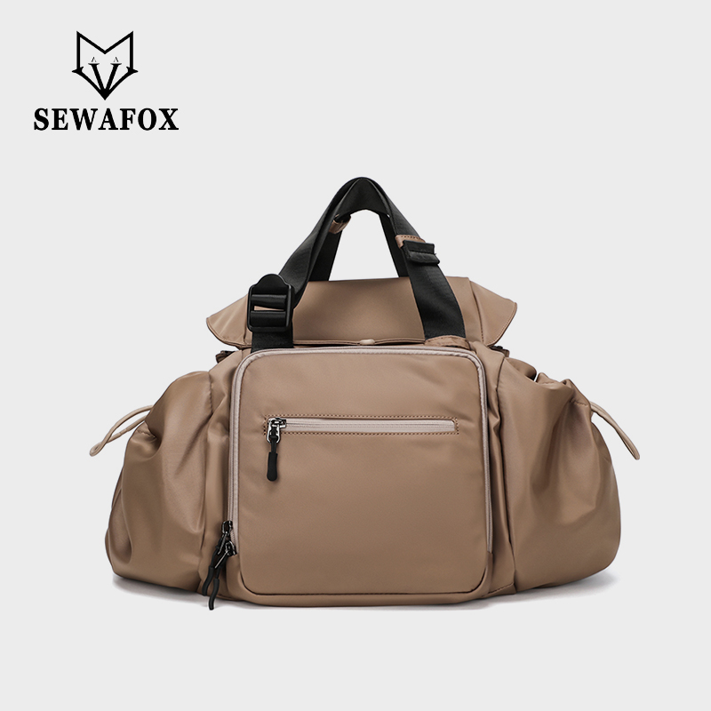 Sewafox Multifunctional Backpack Waterproof Large Capacity Diaper Bag Storage Bag Can be Used as a Shoulder Bag or Backpack