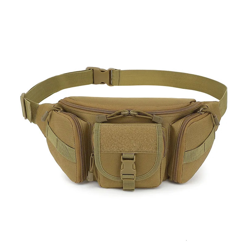 Outdoor Waist Bag Mens Waterproof Camouflage Hunting Hiking Climbing Nylon Mobile Phone Belt Pack Combat Bags 251030