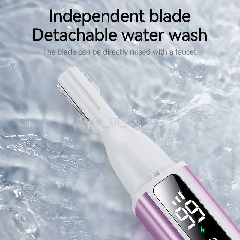 Electric Nose Hair Trimmer High Speed Motor Hair Remover Lips Eyebrows Razor Portable Clipper Trimmer For Men and Women Z251030