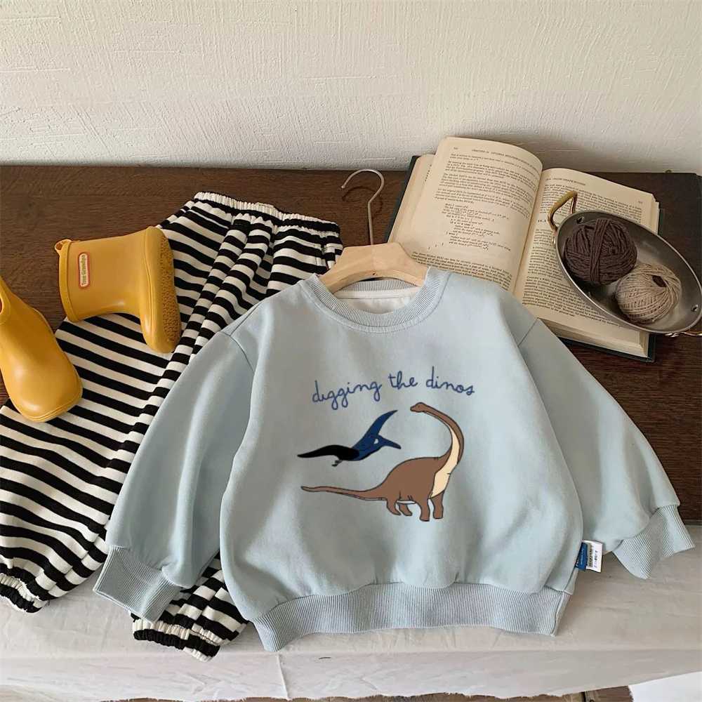 Fashion Sweatshirts New Kids Longsleeved Tops Casual Loose Crewneck Pullovers For Boys Girls Cute Printed Hoodie Autumn WearT251030