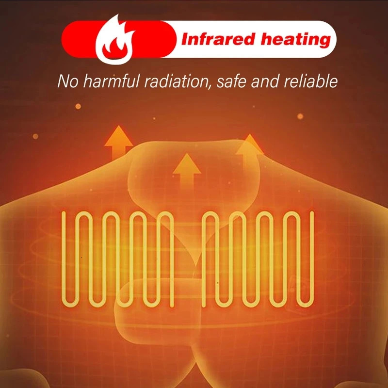 Winter women heating Jackets Female Winter Warm USB Heating Padded Jacket Smart Thermostat Hooded Heated Clothing 251030