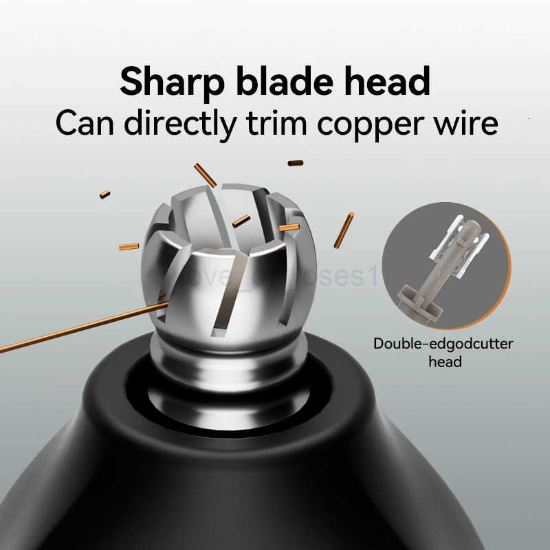 MenS Trimmer for Ear And Nose Hair Features a Travel Lock Stylish Design New Blade Effortless Nose Hair Removal Z251030