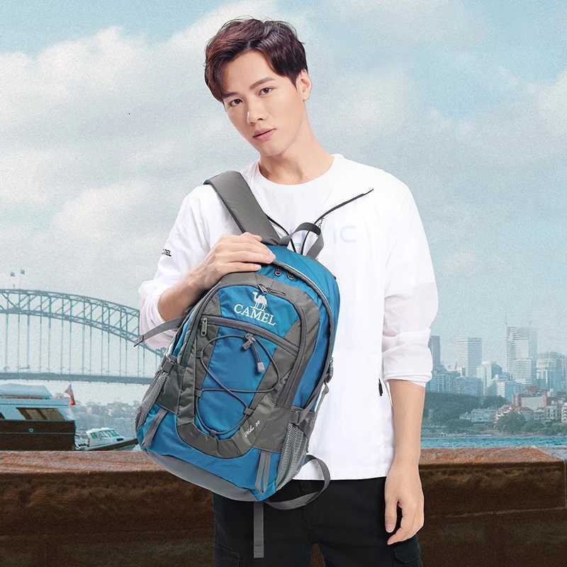 GOLDEN CAMEL 30L Waterproof Backpacks Outdoor Mountaineering Bag For Men Women Camping Sports Hiking Backpack Large Capacity H251029