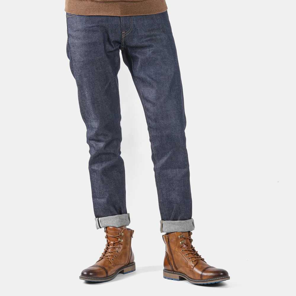 Size 713 Retro Men Boots 2023 Fashion Comfortable Spring Leather Boots Z251029