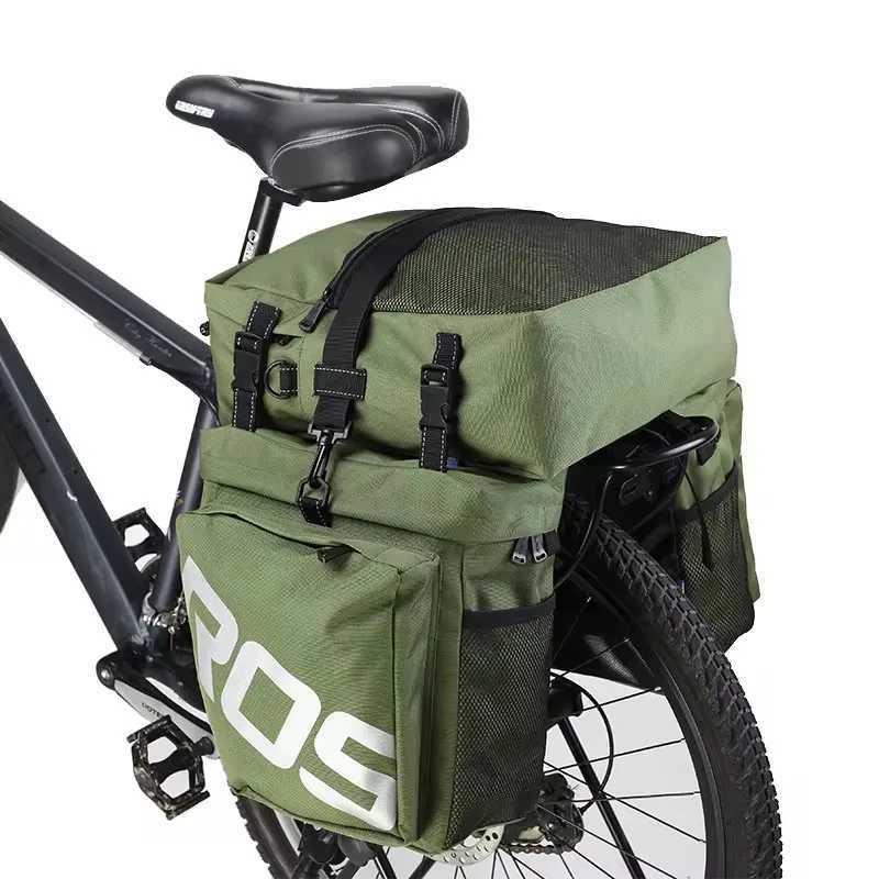 Mountain Road Bicycle Bike 3 in 1 Trunk Bags Cycling Double Side Rear Rack Tail Seat Pannier Pack Luggage Carrier H251029