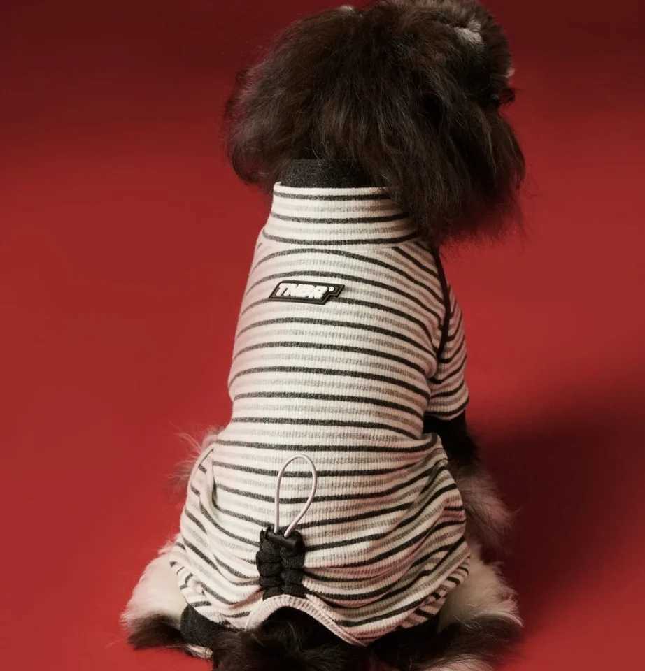 Winter Warm Fleece Dog Pajamas Elastic Four Legs Clothes for Small to Large Dogs Cozy Elasticity Sleepwear in Cold Weather C251030