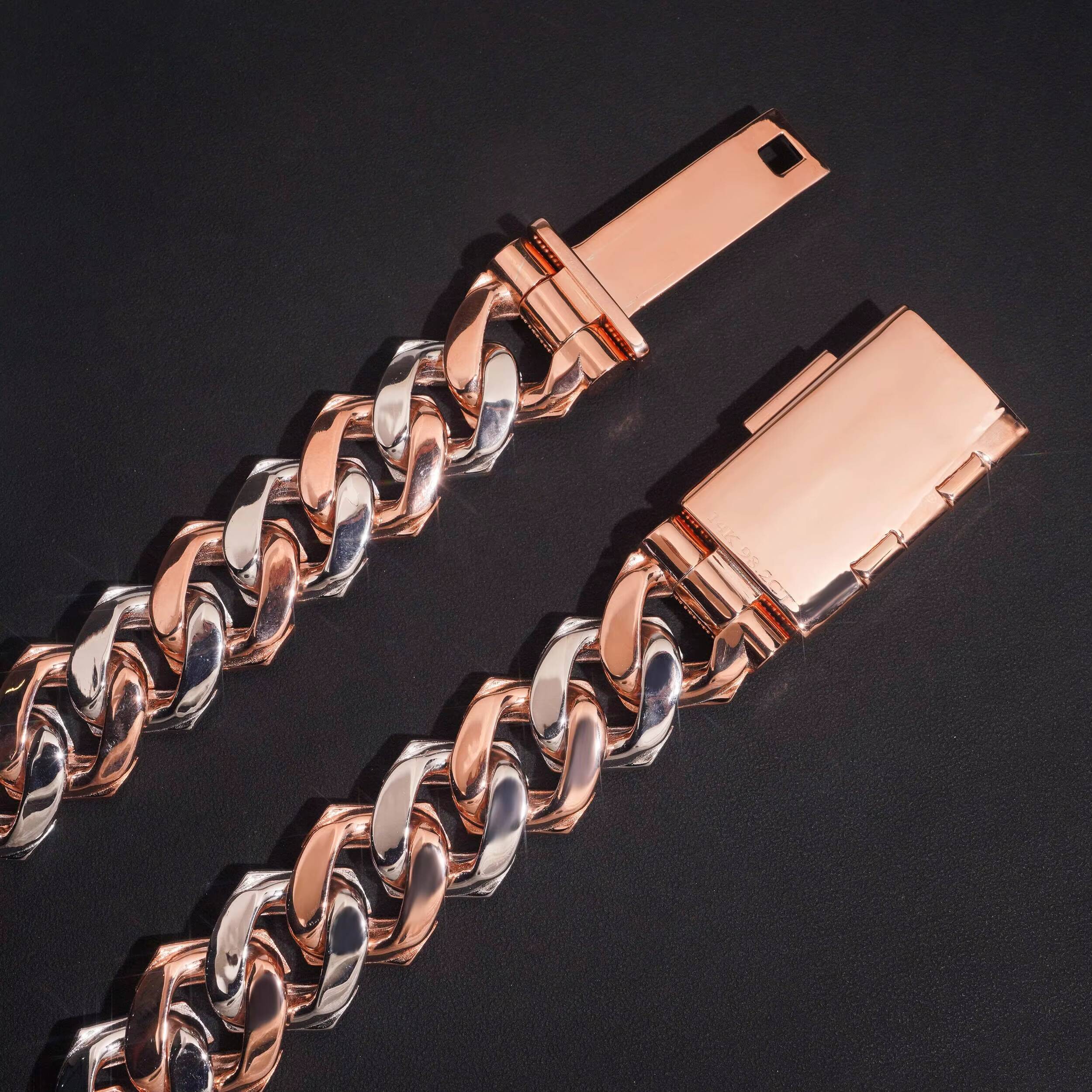 Pass Diamond Tester 28mm VVS Moissanite Diamond Cuban Bracelet Luxury 925 Sterling Silver VVS Mossanite Fashion Bracelet for Men