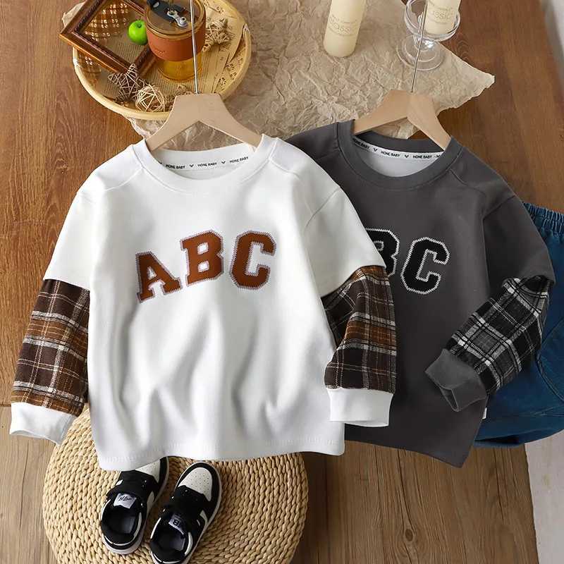 Childrens Spring Autumn Hoodies Sweater for Boys and Girls Outdoor Sportswear ClothingT251030