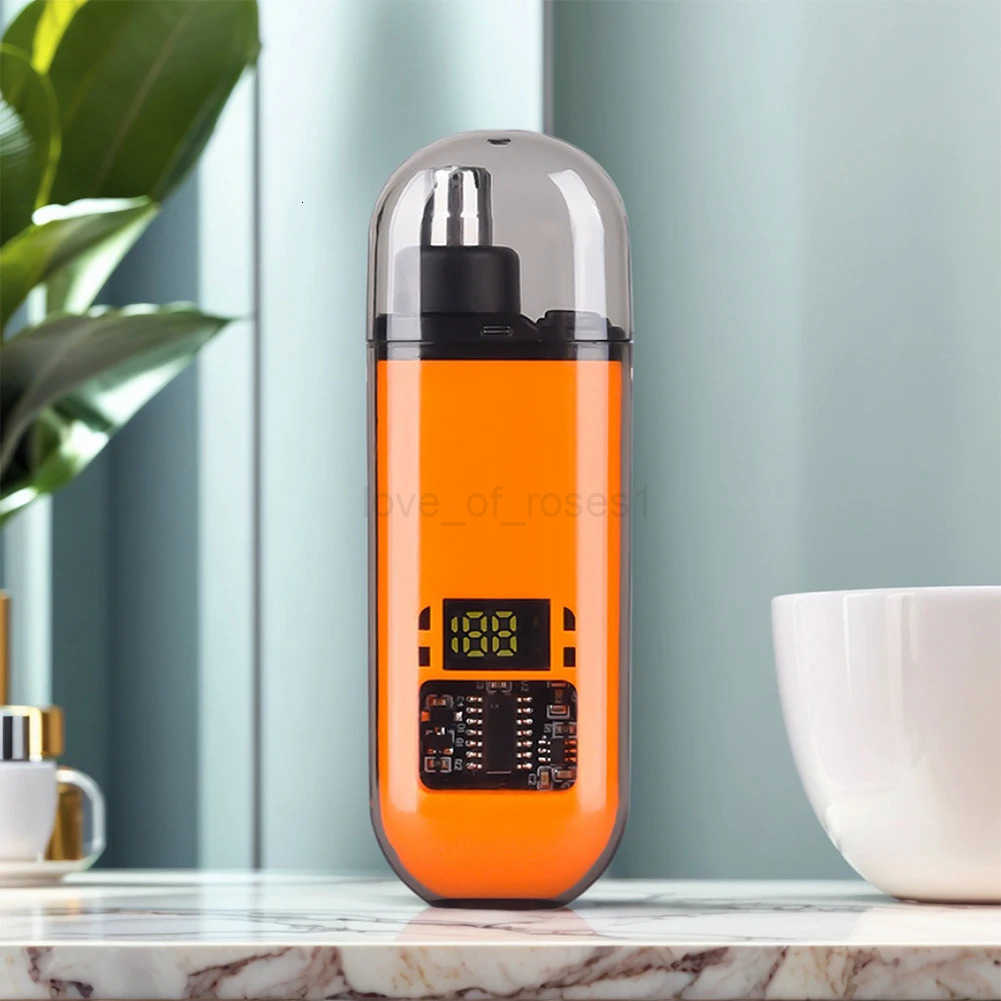 Portable Nose Ear Hair Trimmer Face Eyebrow Beard Shaver Painless Electric Nose Ear Hair Clippers USB C Rechargeable for Travel Z251030