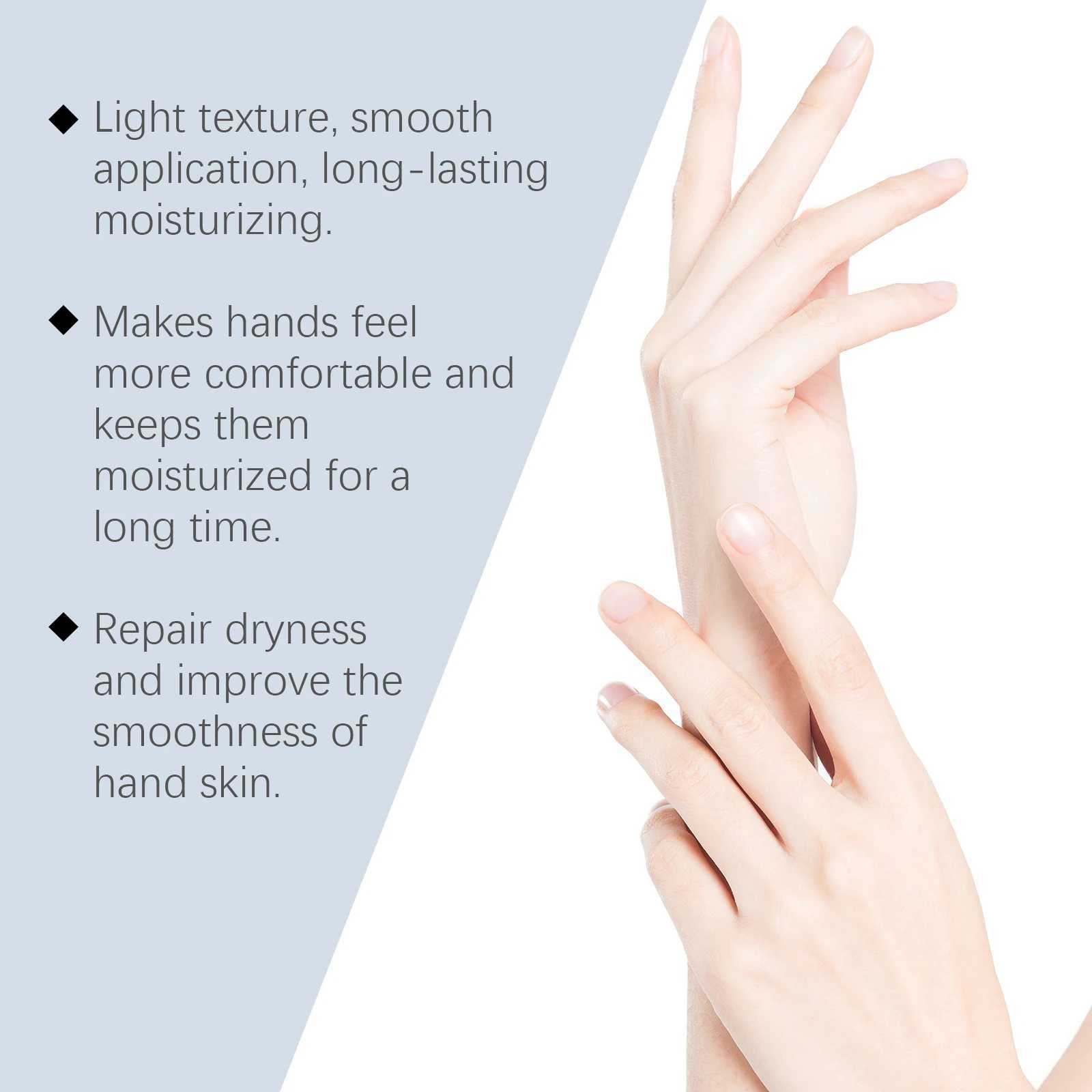 Shea Butter Hand Lotion Moisturizing Nourishing Fade Fine Lines Soft Smooth Skin Non Greasy Fast Absorbing for Dry Cracked Hands J251115