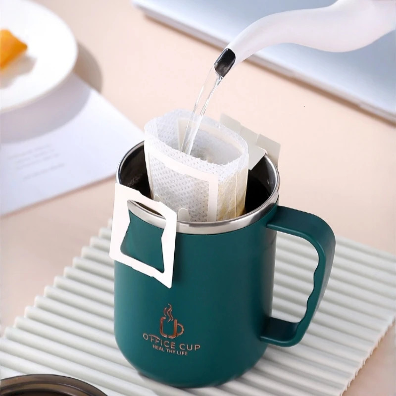 500ml Thermos Mug 304 Stainless Steel Double Layers Coffee LeakProof Vacuum Flask Insulated Cup Thermal Water Bottle Gift 251029 W260226