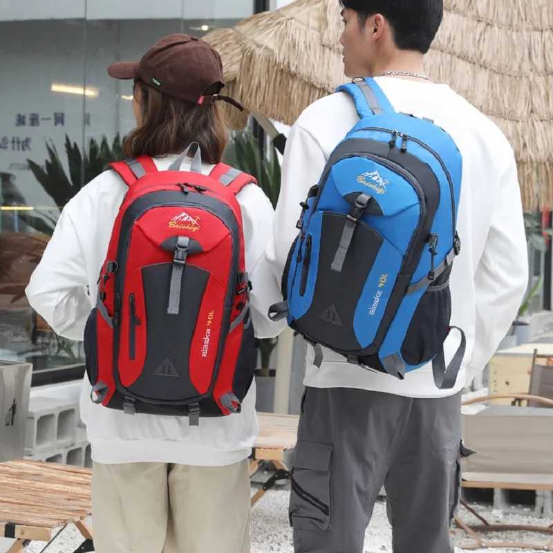 2025 Unisex sport travel backpack largecapacity nylon lightweight outdoor hiking backpack for men and women student schoolbag H251029