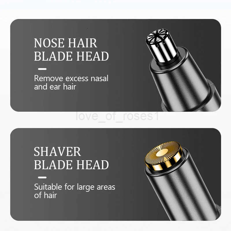 Electric nose hair trimmer male and female two in one charging model multifunctional shaver trimmer and shaver Z251030