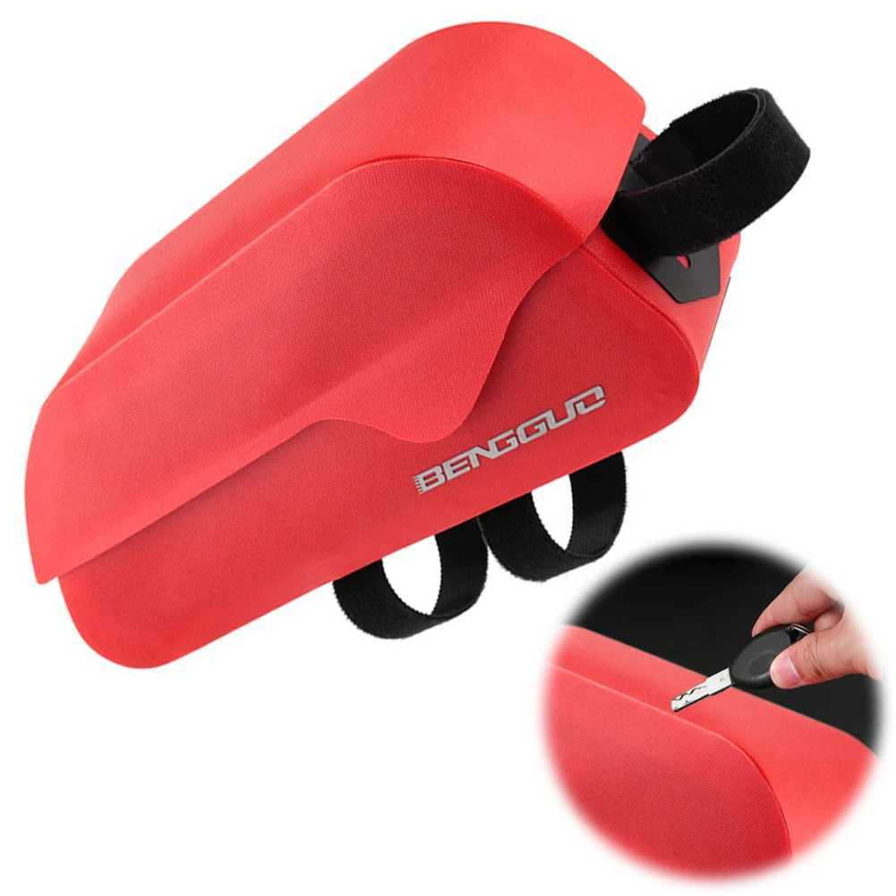 Bicycle Magnetic Lid Top Tube Bag Bicycle Front Frame Bag Cycling Pouch for Mountain Road Bike H251029