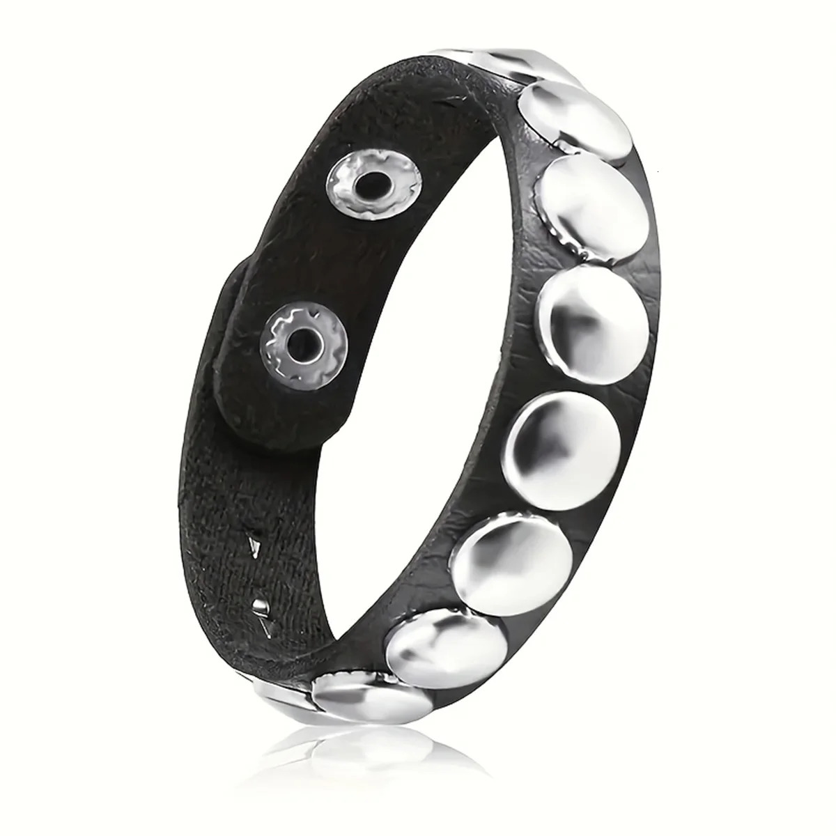 Gothic rivets creative Y2K bracelet for daily party music festival wear couple bracelet festival accessories 251028