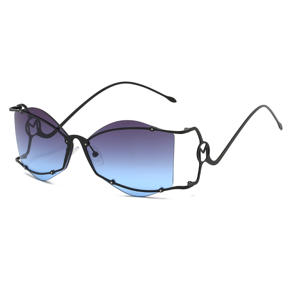 Designer Sunglasses For Women Oversized Sunglasses Fashion Classic Colorful Sunglasses Luxury Polarized Goggle Pilot Alloy Frame Oversized UV400 Eyewe