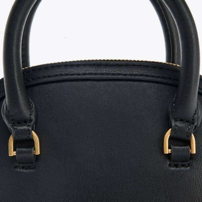 New Designer Mini Handbag, Women's SHELL CITY Bag, Spacious Crossbody For Ladies, Fashionable Shoulder Bag Black