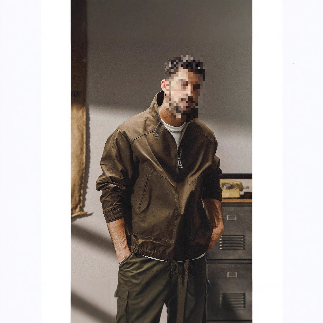 Trendy Loose Casual Jacket For Men New Autumn Winter Harajuku Style Windbreaker Versatile Simple Designer Coat Workwear Jacket