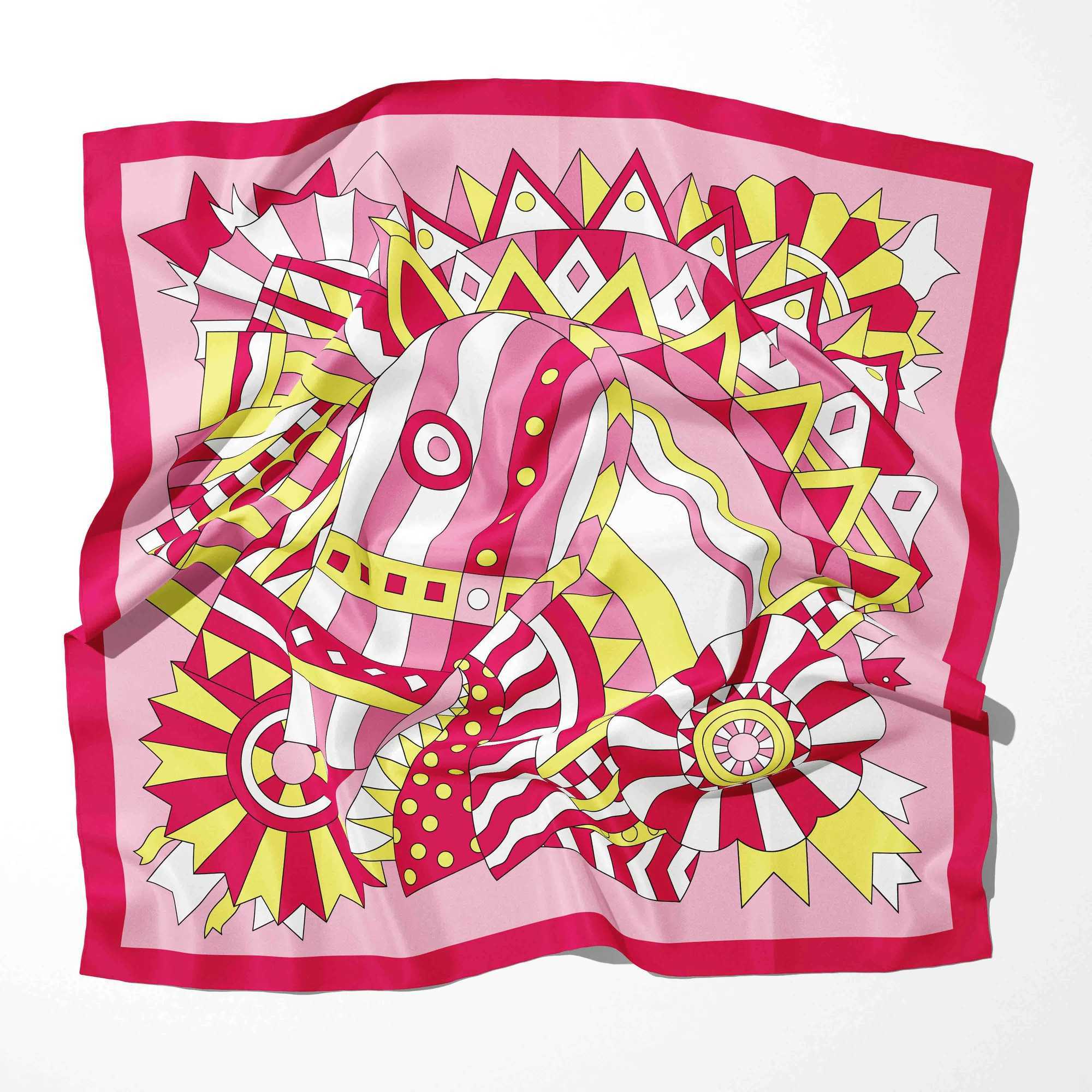 70cm70cm Scarf 2025 Women Silk Satin Women Bandana Scarves Scarf for Women Neckerchief luxury Scarf Headband Foulard GiftW251029