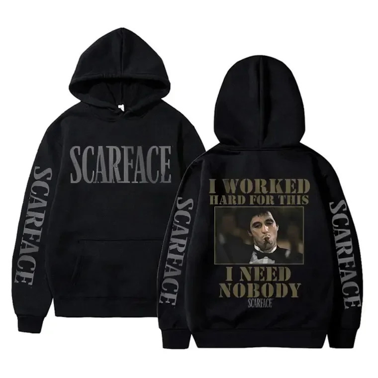 I Worked Hard for This Need Nobody Hoodie Men Casual Sweatshirt Vintage Hoody Pullover Mens Hoodies Male Streetwear 251018