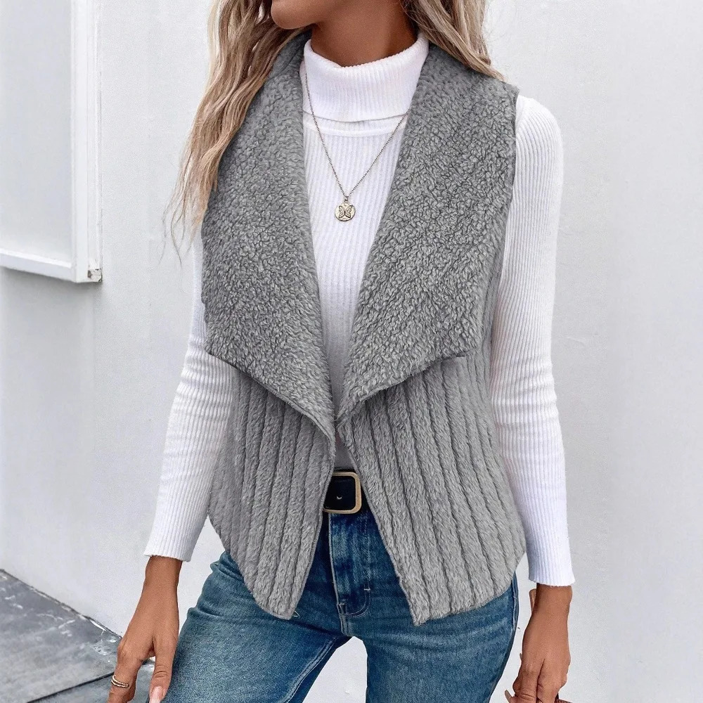 Casual Vest for Women Clothing Fashion Clothes Coats Women Jackets Autumn Streetwear Comfortable Elegant Cardigan Outerwear 251024