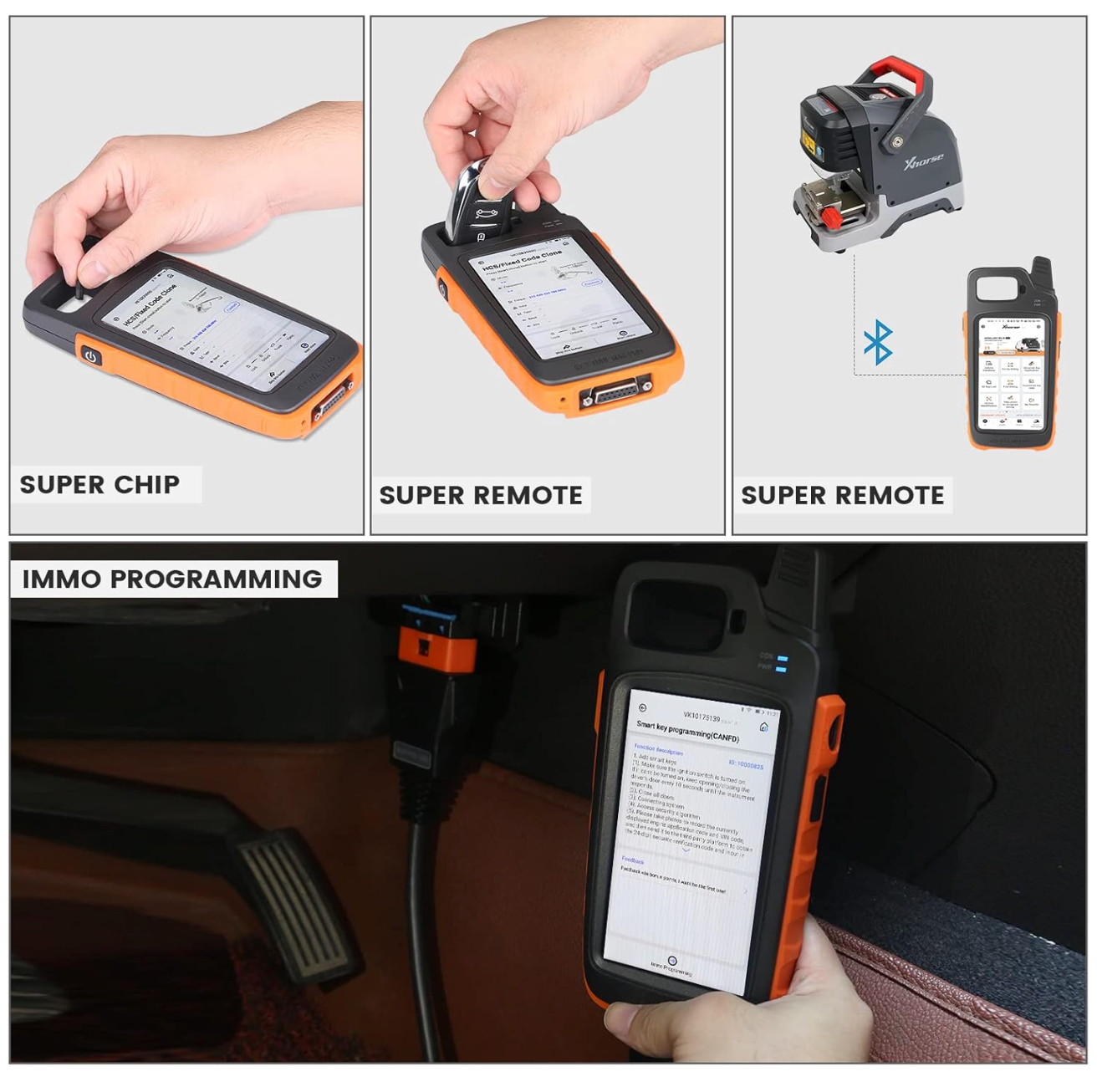 Xhorse VVDI Key Tool MaxPro With MINI OBD Tool Function & Key Tool Max Adds CAN FD, Voltage and Leakage Current Functions