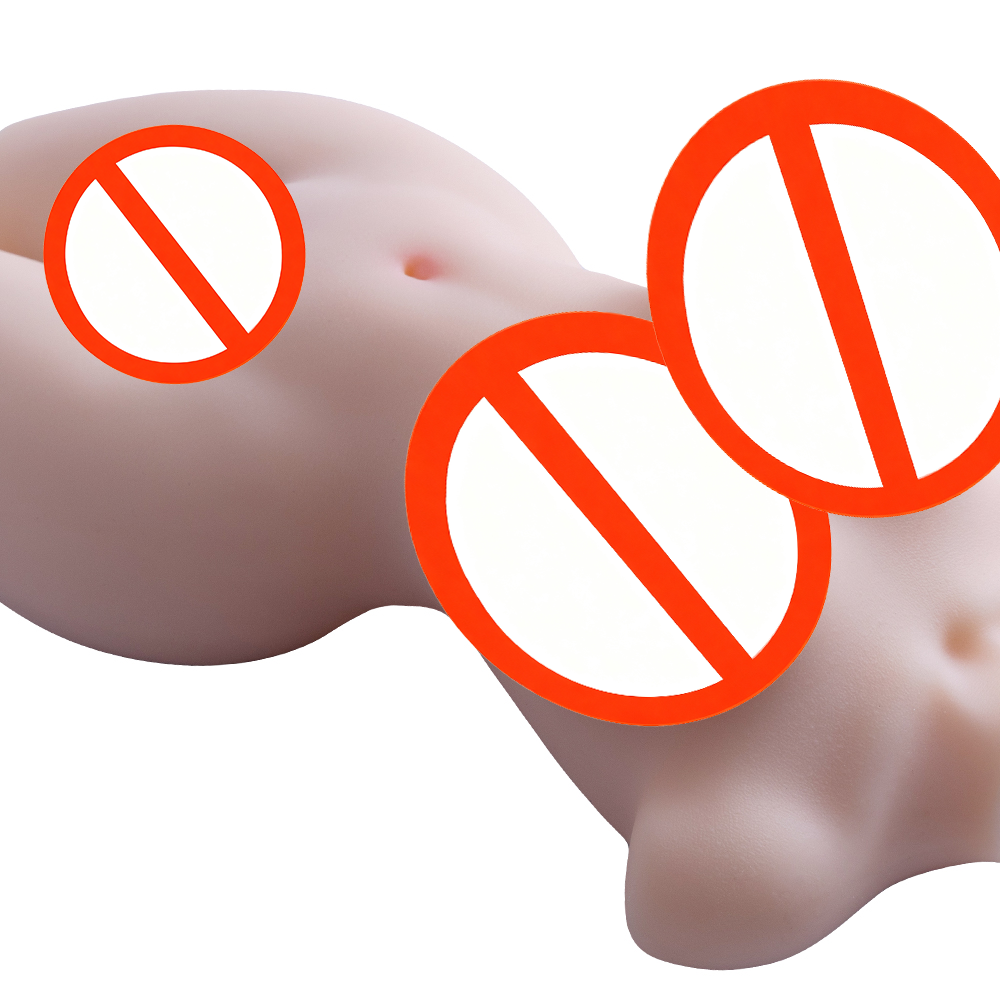 10 Lbs Life-Size Male Torso Sex Doll - 3D Textured Pussy & Anal Channel, Soft Boobs, Male Masturbator, Mens Adult Sex Toy
