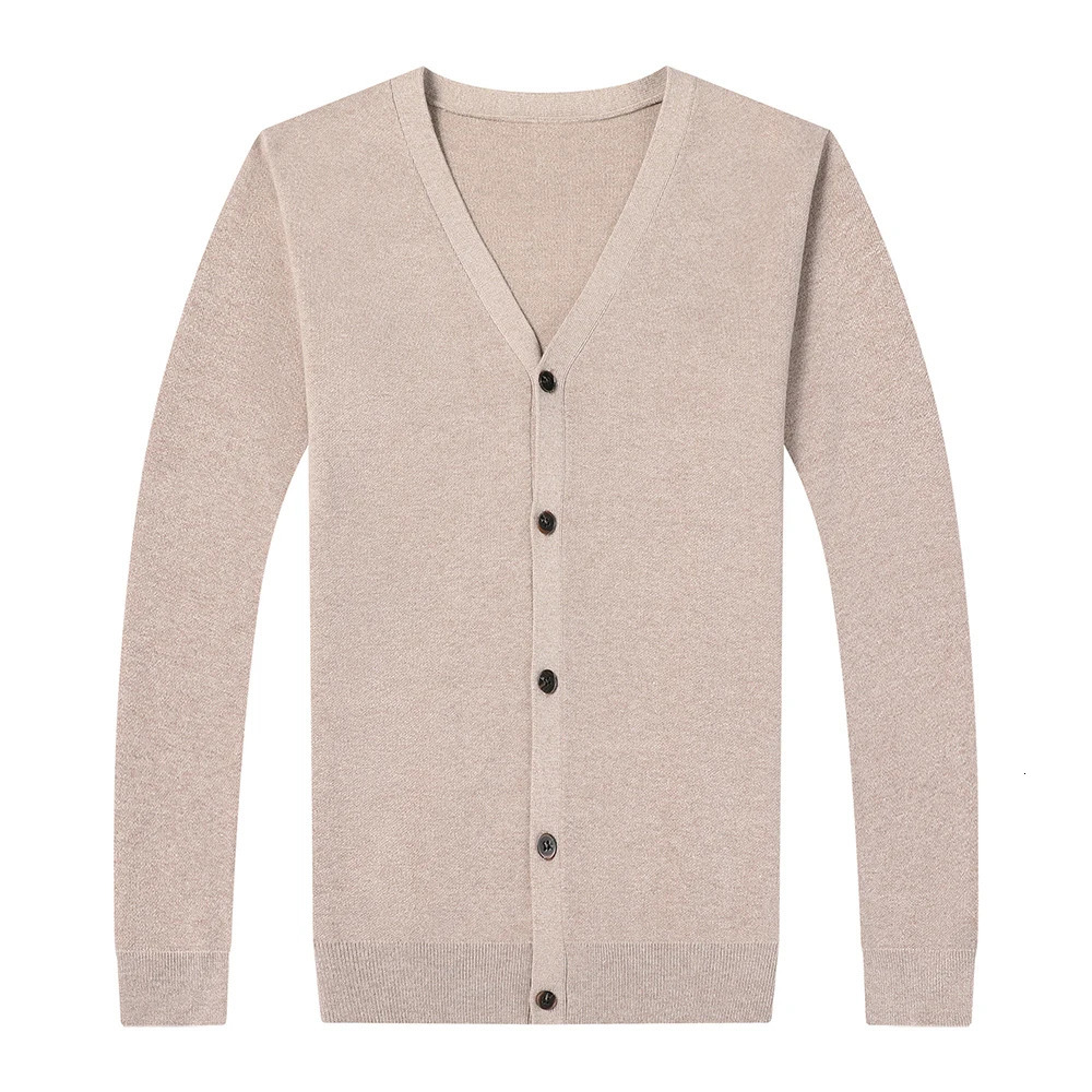 Top Grade Autum Fashion Knitted Men Cardigan Sweater Woolen Korean Casual Coats Winter Jacket Mens Clothing 2025 251017