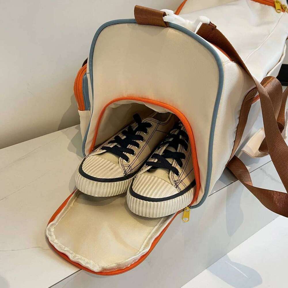 Travel Duffel Bag Cosmetics Professional Fiess Yoga Swimming Training Backpack, Satchel Shoulder Crossbody Tote Bag, Suitable for Men and Women