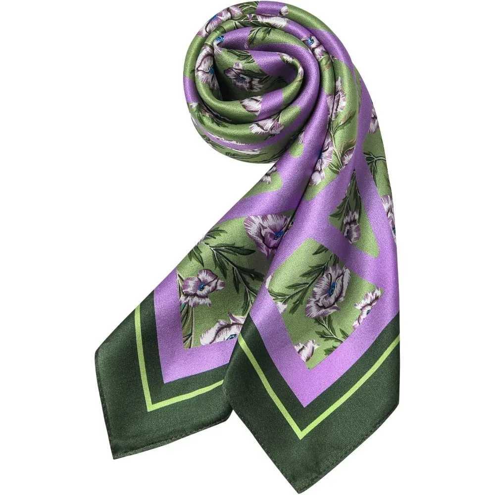 Pure Mulberry Silk Square Scarf 256 X256 Head Neck Scarf for Women GiftPackagedW251029