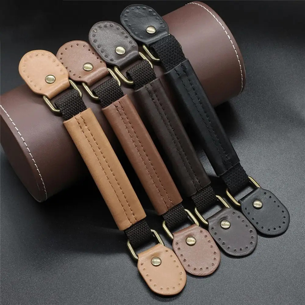 Luggage Suitcase Handle PU Leather Pull Strap Luggage Suitcase Handle Replacement Fashion Bags Part Accessories 235cm 251030