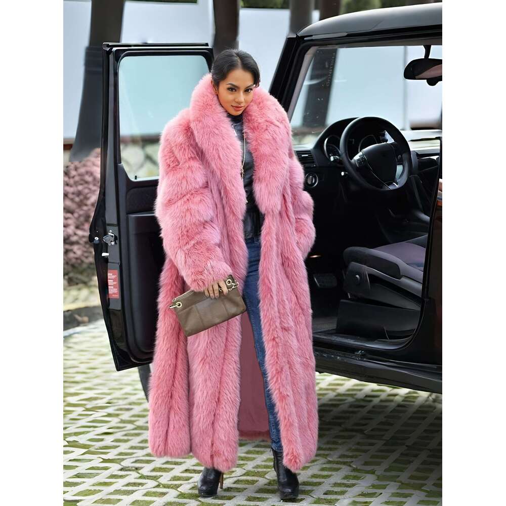 Elegant Outerwear Women S Long Formal Casual Coat Elegant Outerwear With Front Pocket Thick Warm Non Stretch Fabric For Office Parties Everyday