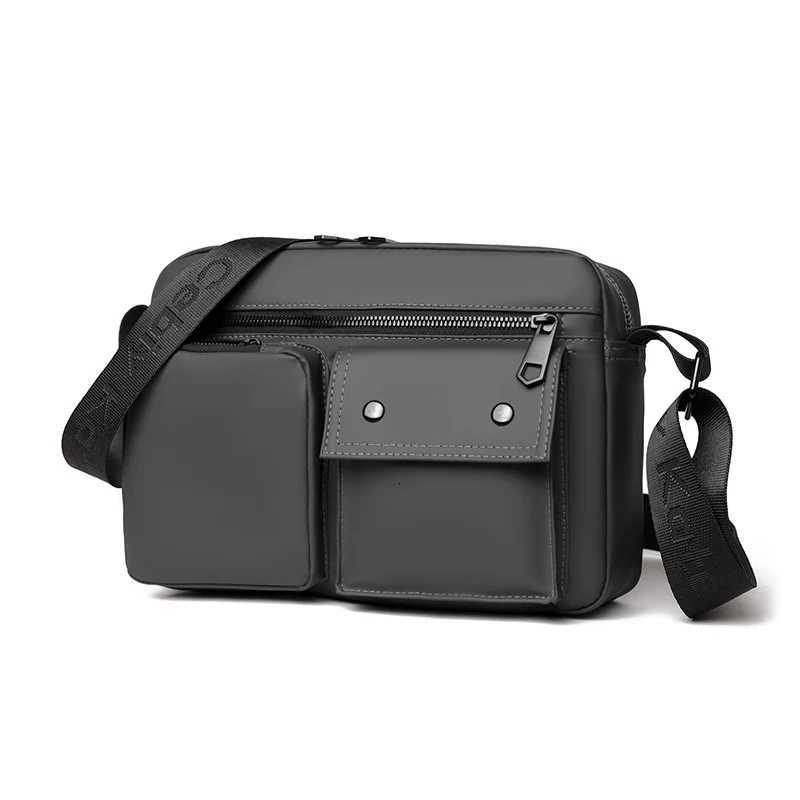 Basic style of mens shoder bag suitable for daily cmuting adjustable strap Mailman bag business leisure shoder bag Y251011