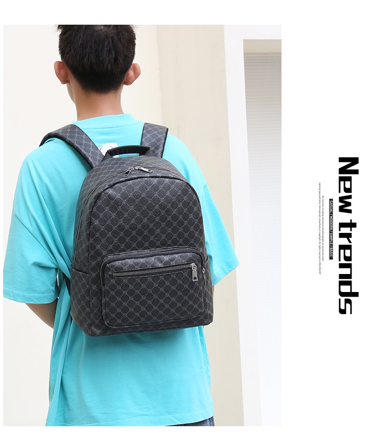 2025 new Business casual backpack for men and women student schoolbag laptop bag daily travel backpack