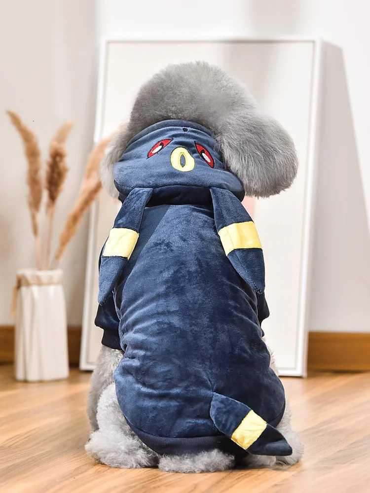 XS5XL Black Halloween Costume For Small Medium Dogs Pet Hoodie Fleece Thick Warm Autumn Winter French Bulldog Dachshund Garment C251030