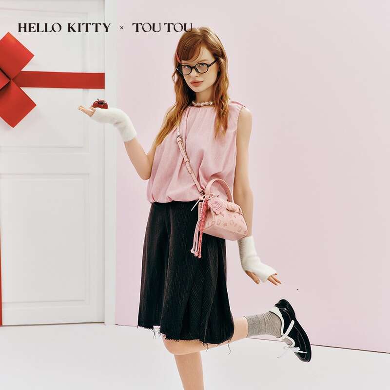 designer bag Luxury bag TOUTOU New Letter Print Cartoon Cat Small Square Cute Versatile Handbag Crossbody Bag for Women