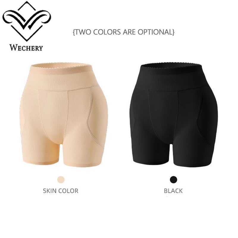 Wechery Underwear Women Fake Asses Tummy Control Butt Lifte Breathable Hip Pads Panties Buttocks Enhancer Body Shapewear L251030