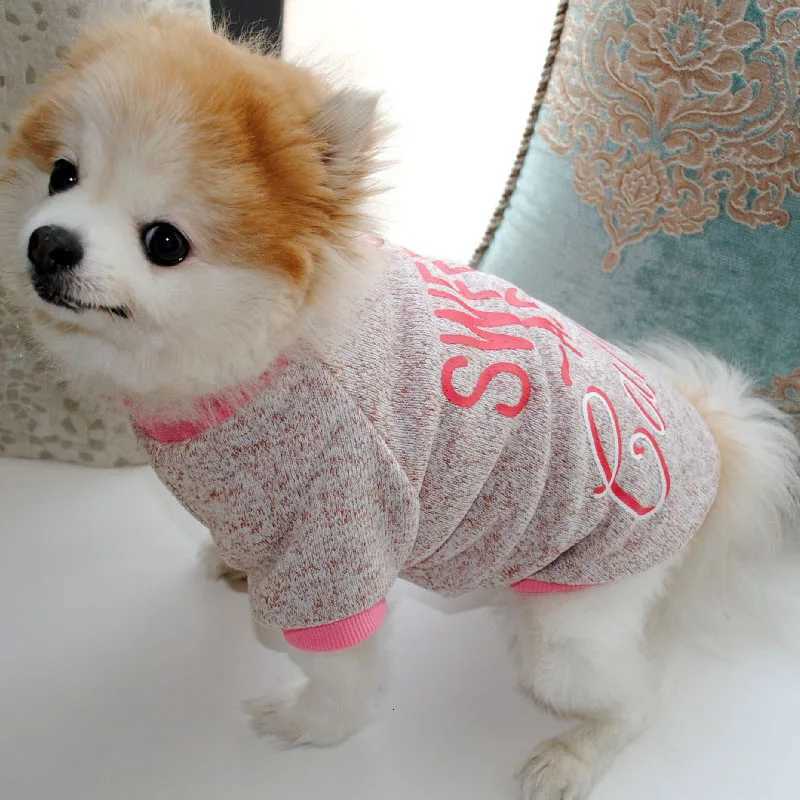 Winter Pet Clothes Pink Black Warm Dog Hoodies Pullover Coat For Small Medium Dogs Yorkshire Terrier Puppy Sweatshirt Apparel XL C251030