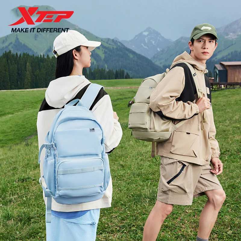 Xtep Backpack For Men And Women 2025 New Spring Couple Large Capacity Backpack Outdoor Mountaineering Backpack 875137110018 H251029