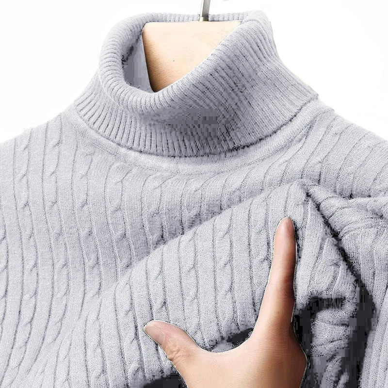 Animal Game Autumn Womens Turtleneck Sweater Warm Knitted Pullover Sweatesr Jacquard Ribbed Casual Long Outdoor Streetwear 251016