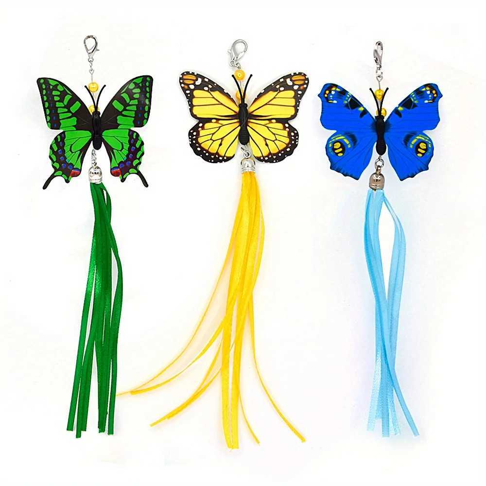 7 Pack Interactive Cat Toy Funny Simulation Feather with Bell Cat Stick Toy for Kitten Playing Teaser Wand Toy Pet Cats Supplies S251029