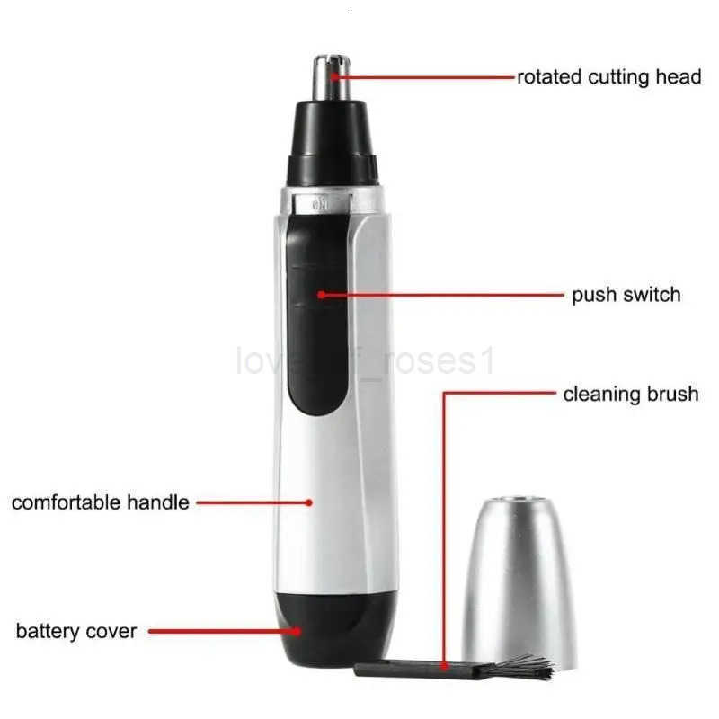 Electric Nose Ear Face Hair Removal Trimmer Shaver Clipper Portable Men And Women Nose Hair Shaver Waterproof Nose Hair Trimmer Z251030