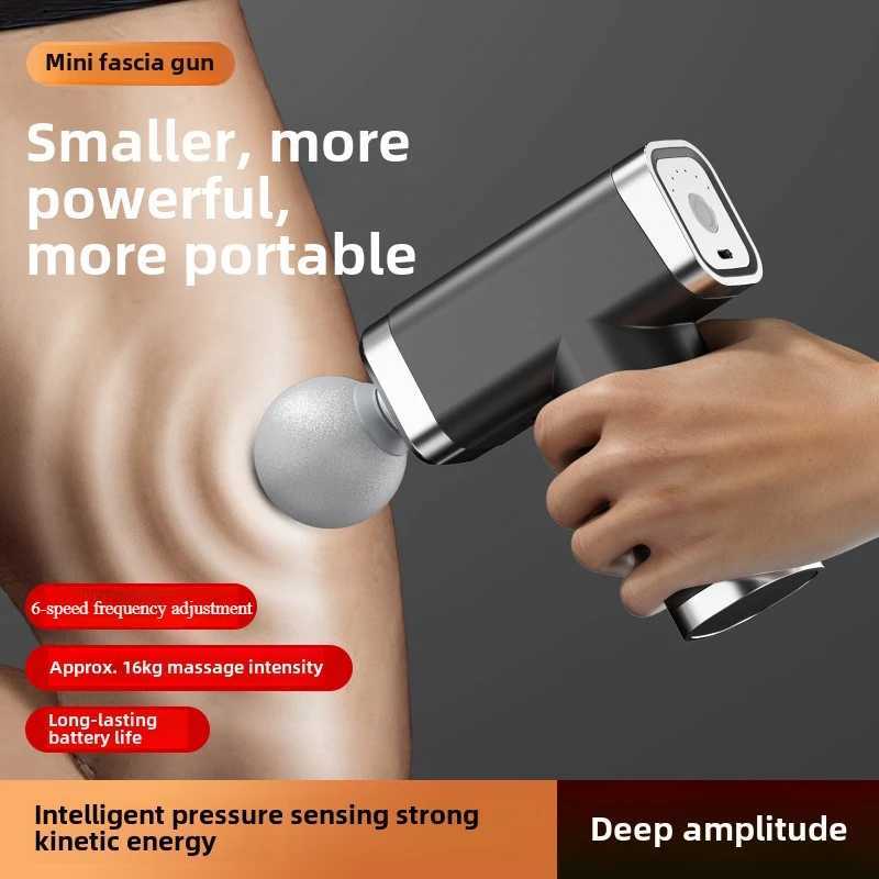 Hot selling multifunctional convenient fascia gun professional grade fitness muscle relaxation neck membrane vibration massager J251030